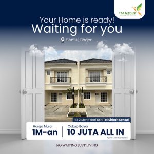 perumahan the nature tipe new cluster